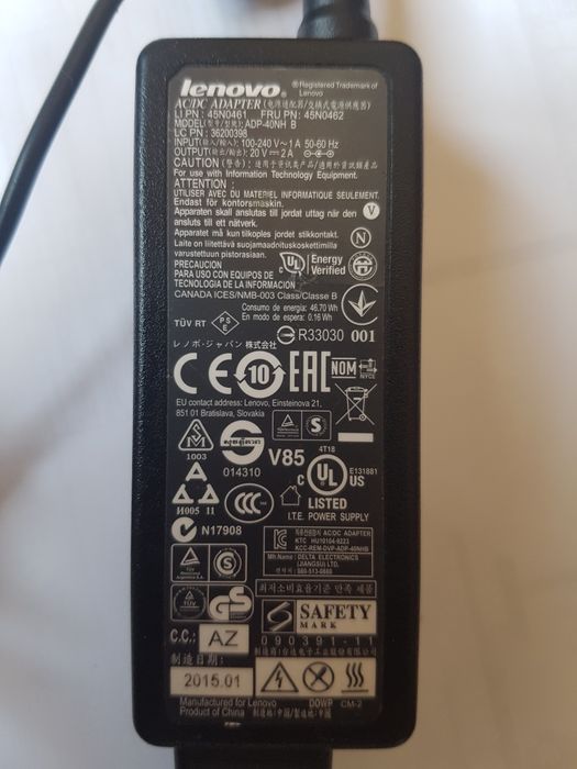 19В 4.7А Блок живлення до ноутбука Acer Асер A10-090P3A