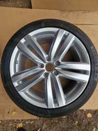 Felga vw passat golf zapas 5x112 3AA601025H 18/8" opona 235/40/18 6.7m