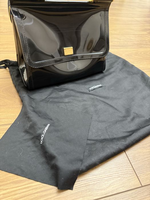 Сумка шкіряна лакова dolce Gabbana оригінал