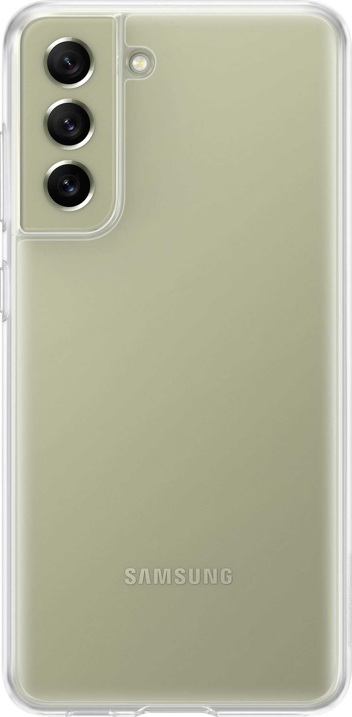Оригинальный чехол Samsung Galaxy S21 FE Clear Cover SM-G990