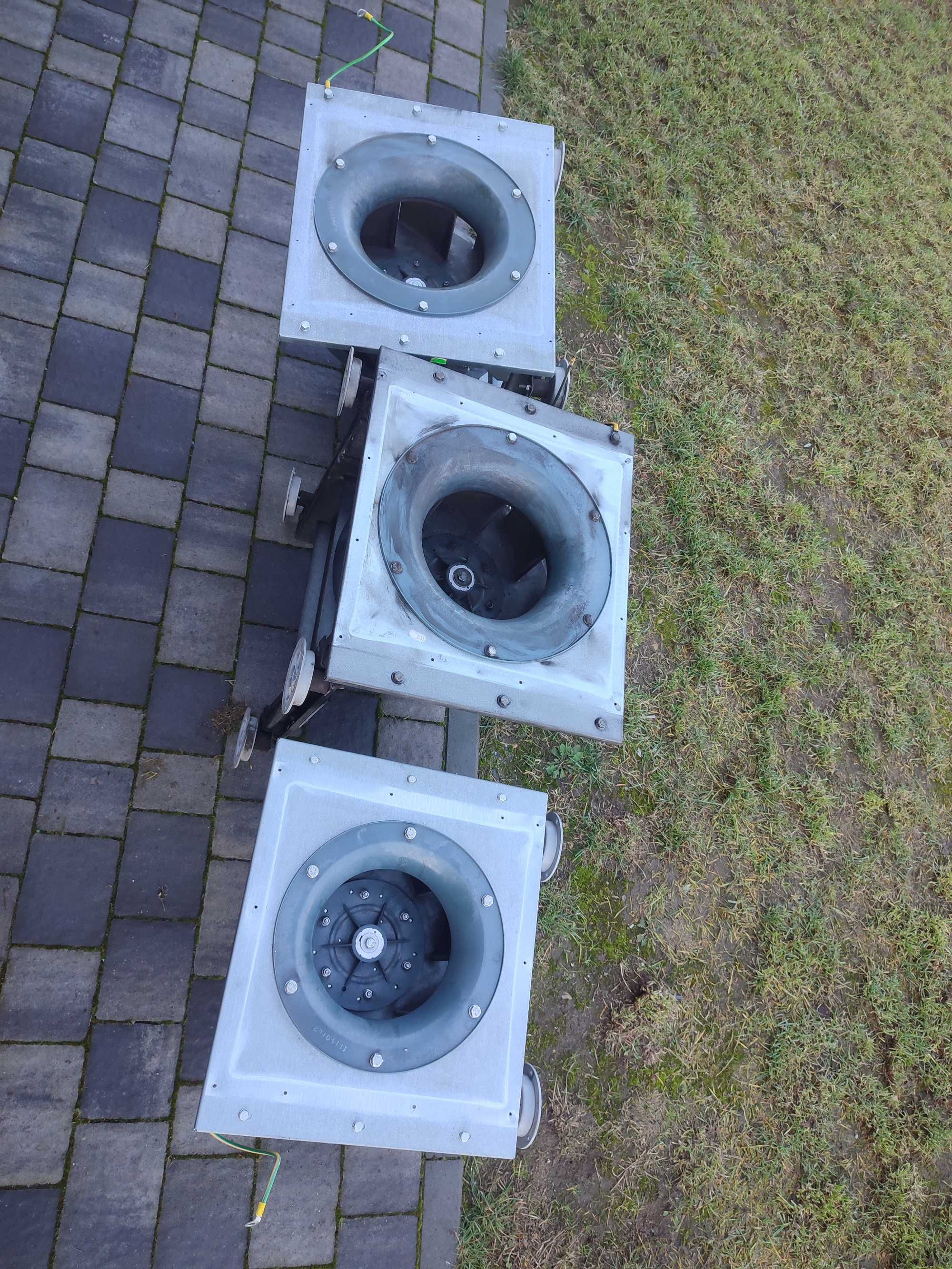 silniki elektryczne wraz z turbinami powietrza wentylatory SIEMENS