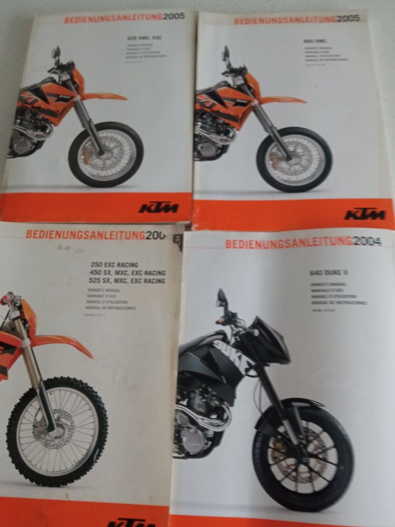 Instrukcja napraw KTM oryginalna