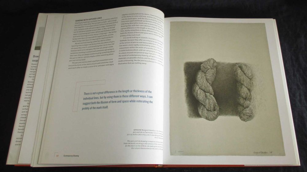 Livro Contemporary Drawing Margaret Davidson