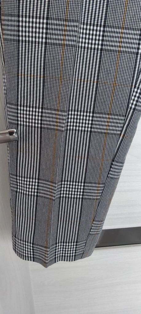 Spodnie długie w kratę esmara xl L  eleganckie
