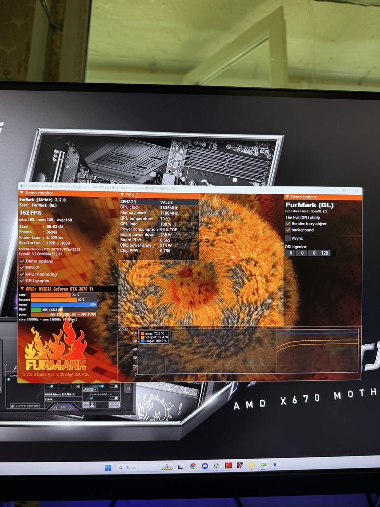 Видеокарта Palit RTX 3070 Ti Gaming Pro 8gb