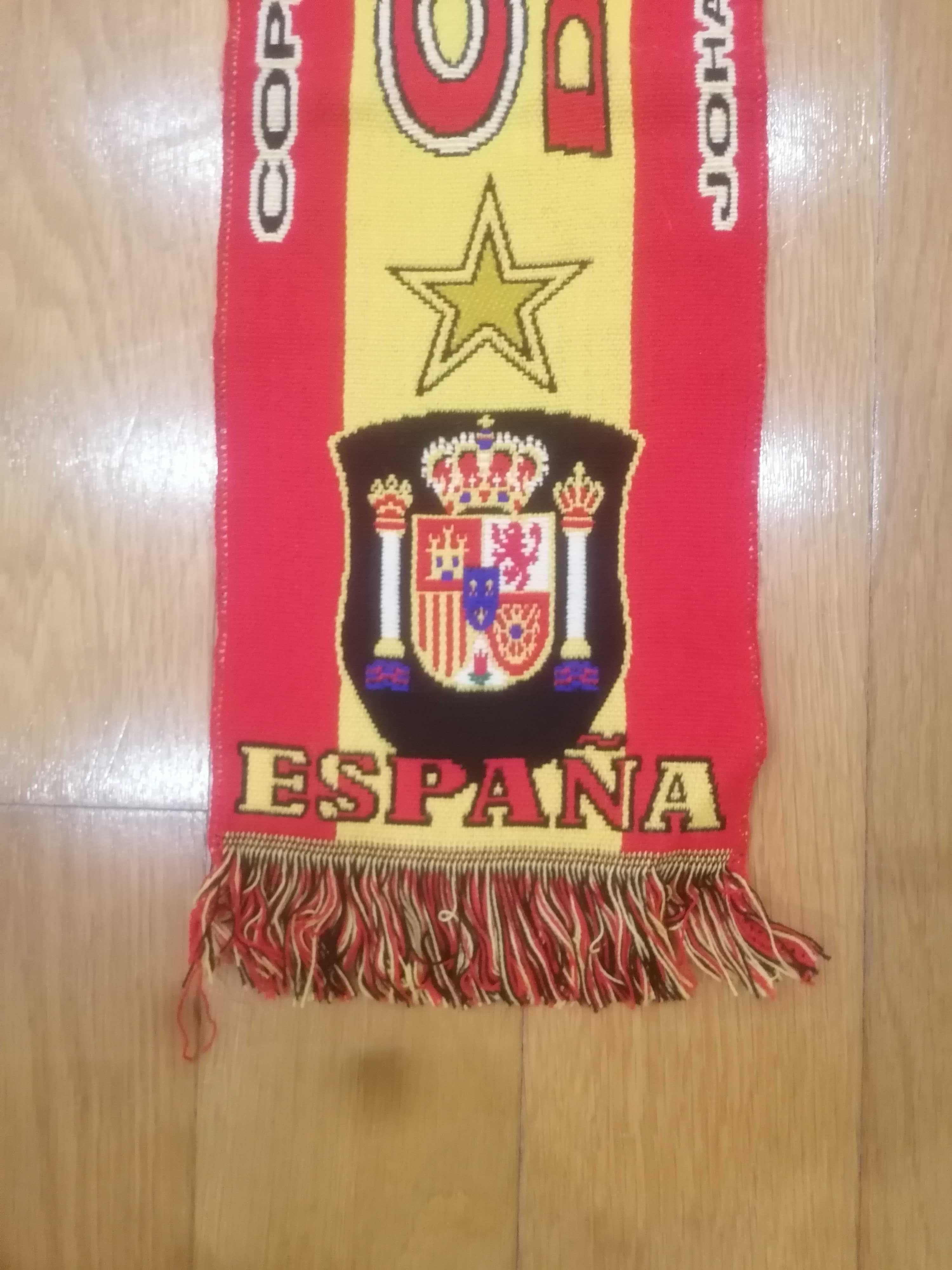 Cachecol de Futebol Espanha Espana Spain World Cup South Africa Cx55