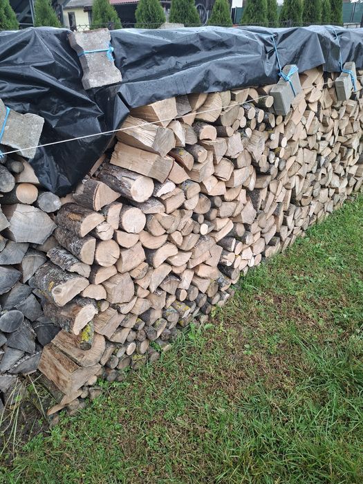 Drewno opałowe suche i mokre, buk, jesion,rąbany,klocki,gałęziówka,