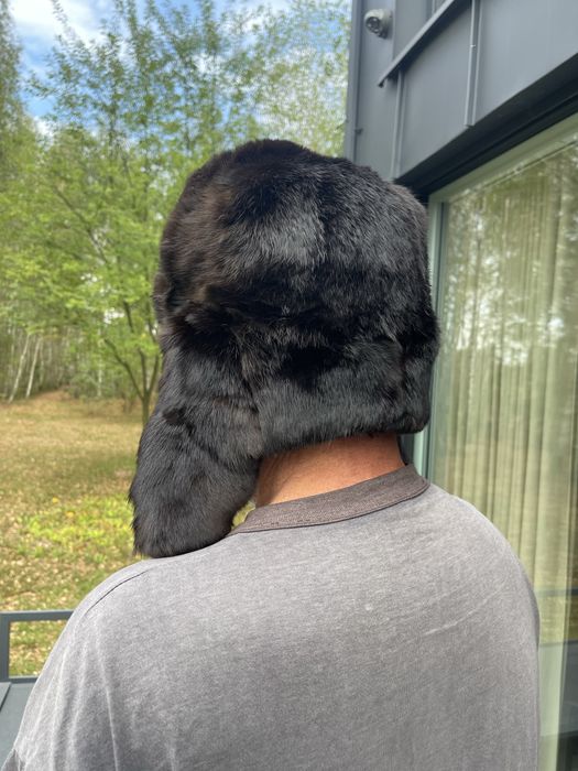 Czapka futrzana męska