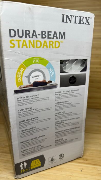 Dwuosobowy materac dmuchany INTEX Dura-Beam Standard nowy w opakowaniu