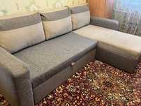 Продам угловой диван еврокнижка.