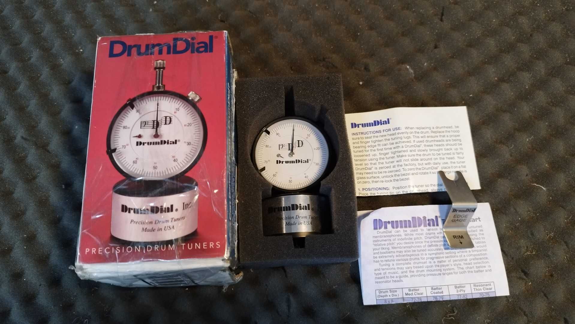 DrumDial Drum Tuner - Afinador bateria