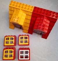 Lego duplo 2 x poddasze 4 okna