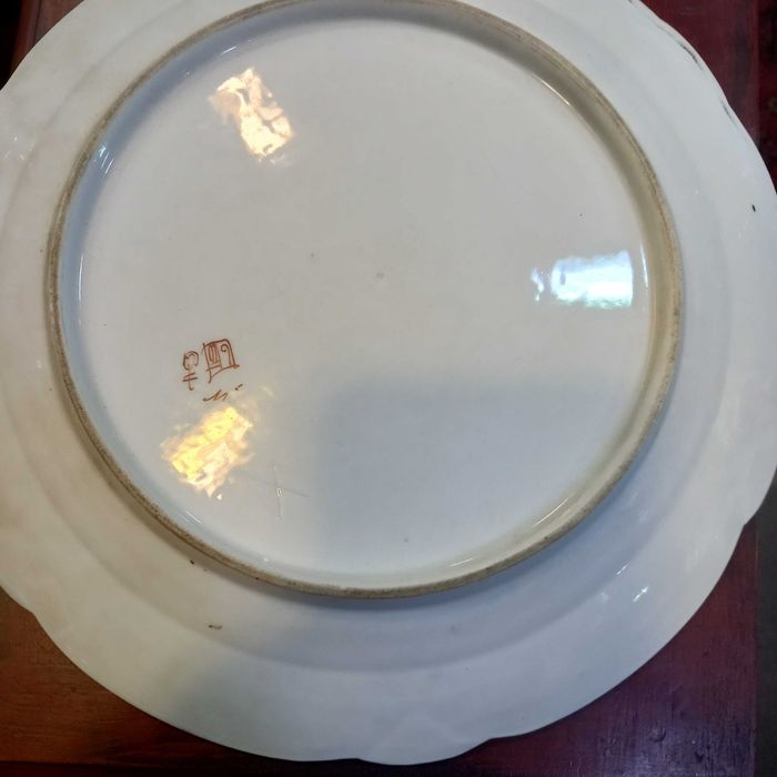 Pratos em porcelana Francesa Sanson