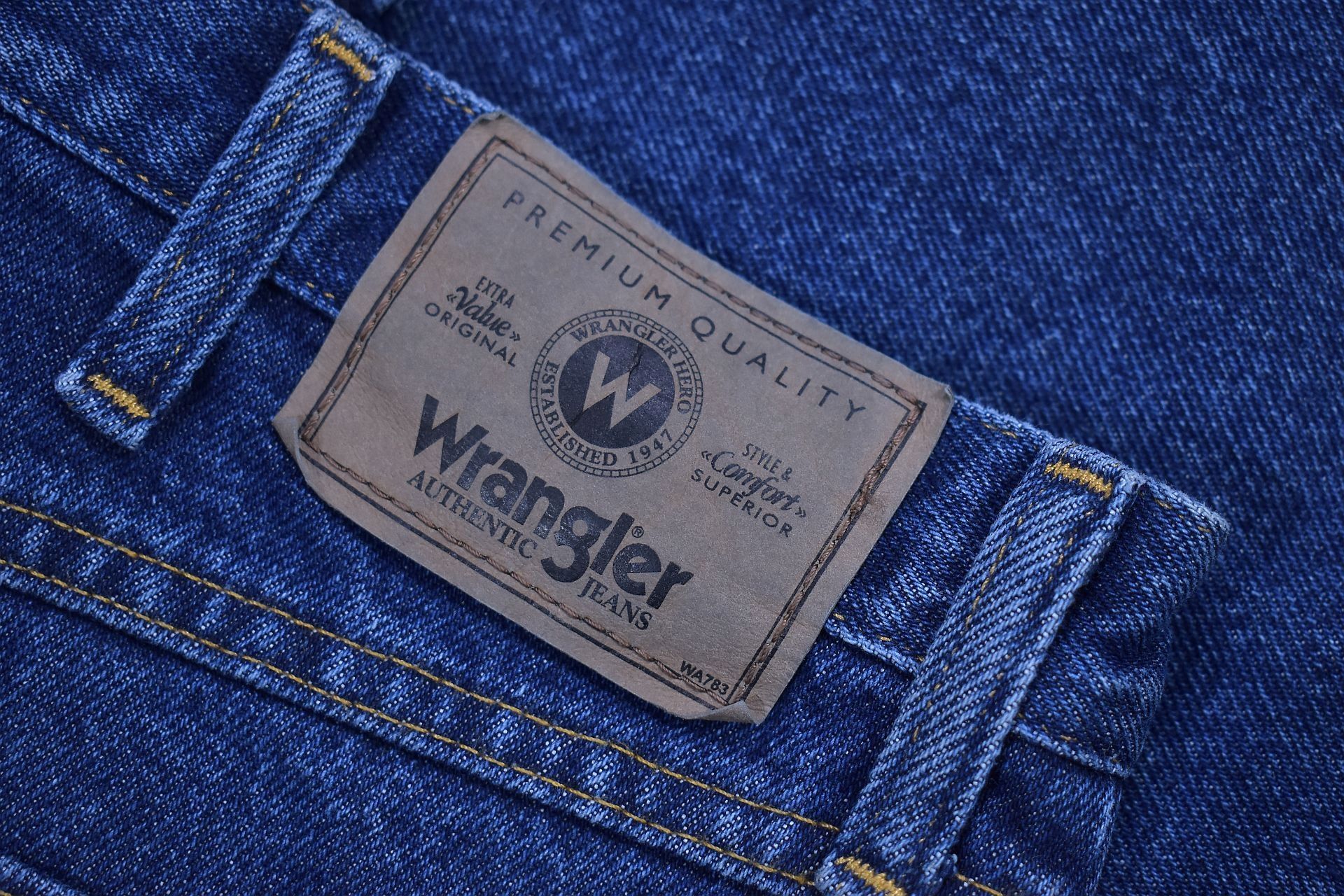 WRANGLER Relaxed Fit Spodnie Jeansowe W38 L29