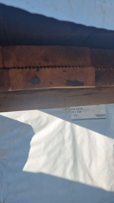 Deska tarasowa 28 x 145, taras, impregnowana braz