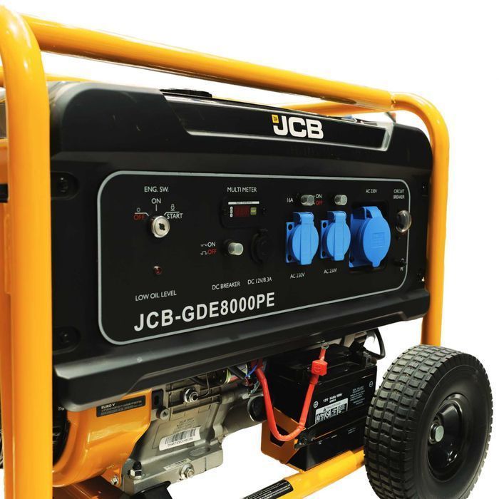 JCB Tools Agregat prądotwórczy jednofazowy 7.9kW (AVR) Generator prądu