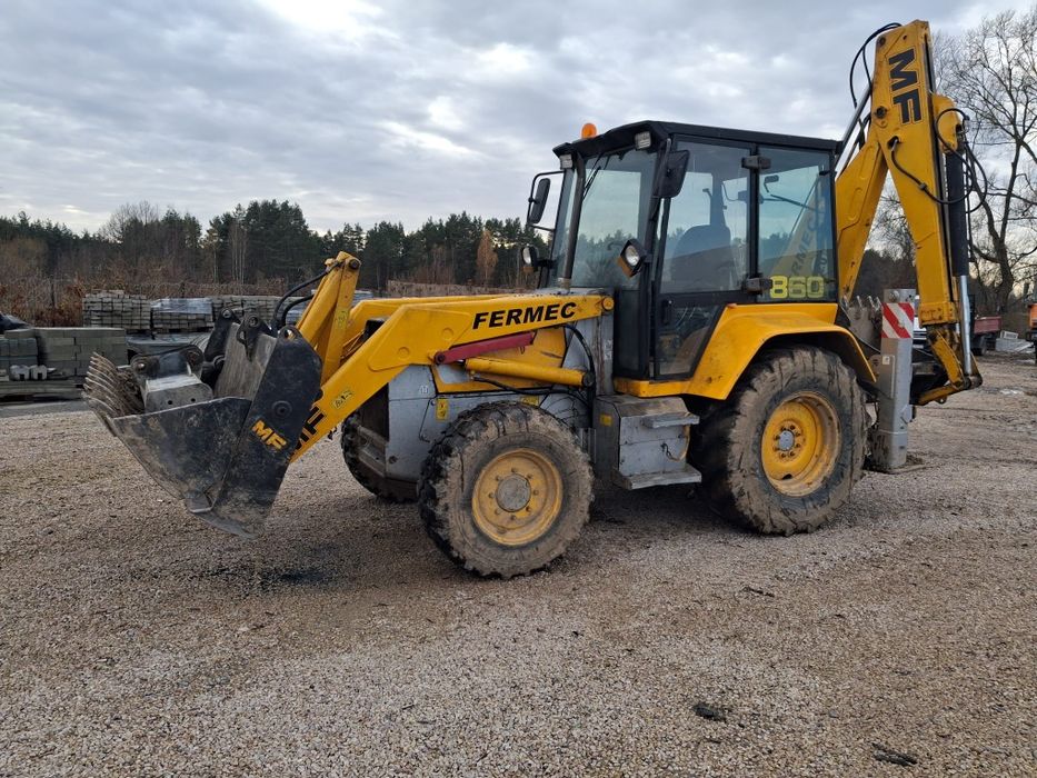 Koparko ładowarka Fermec 860