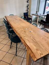 Stół drewniany duży | dlugi stół drewniany | stół socjalny