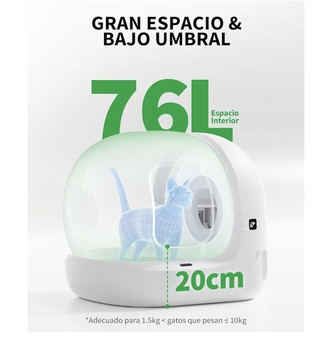 Caixa de areia automática PETKIT Pura Max 2