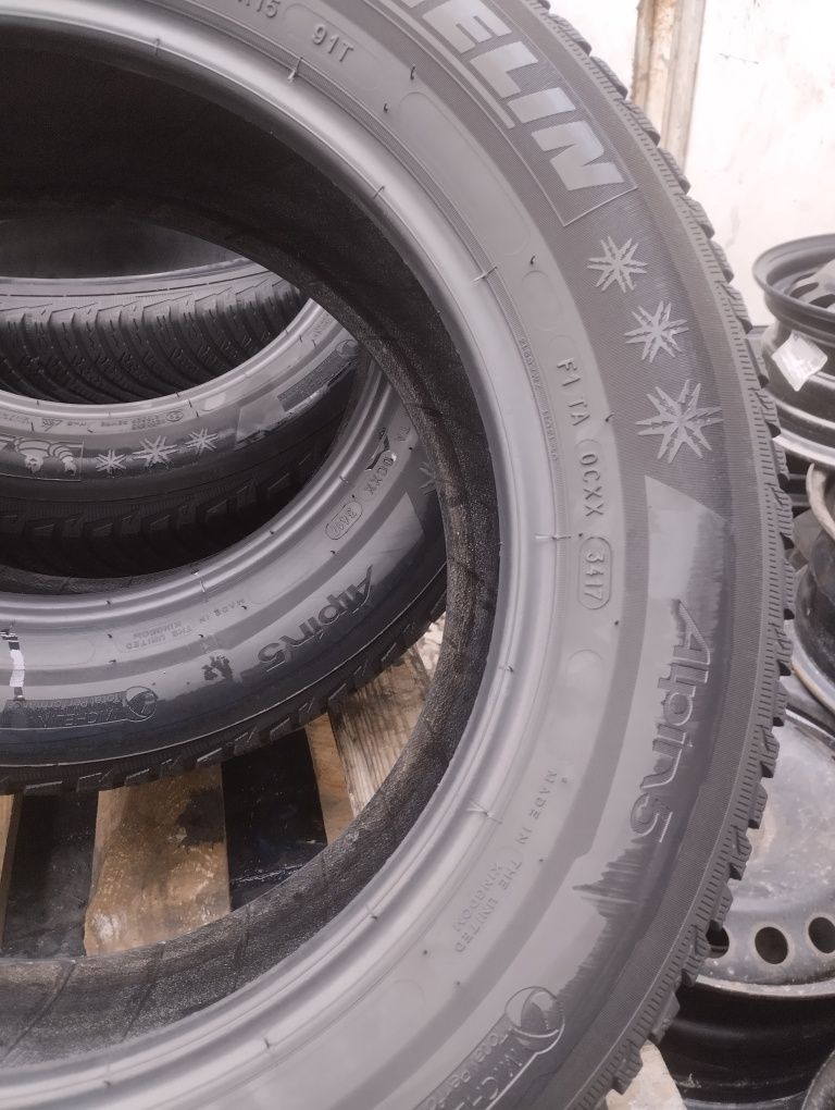 Шини б.у 195/65/15 Michelin alpin 5