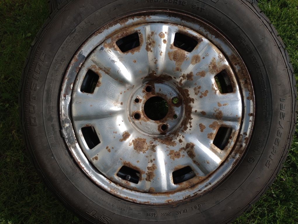 4 piękne opony KELLY 195/65 R15 plus 4 felgi FIAT Branchetta Stilo itp