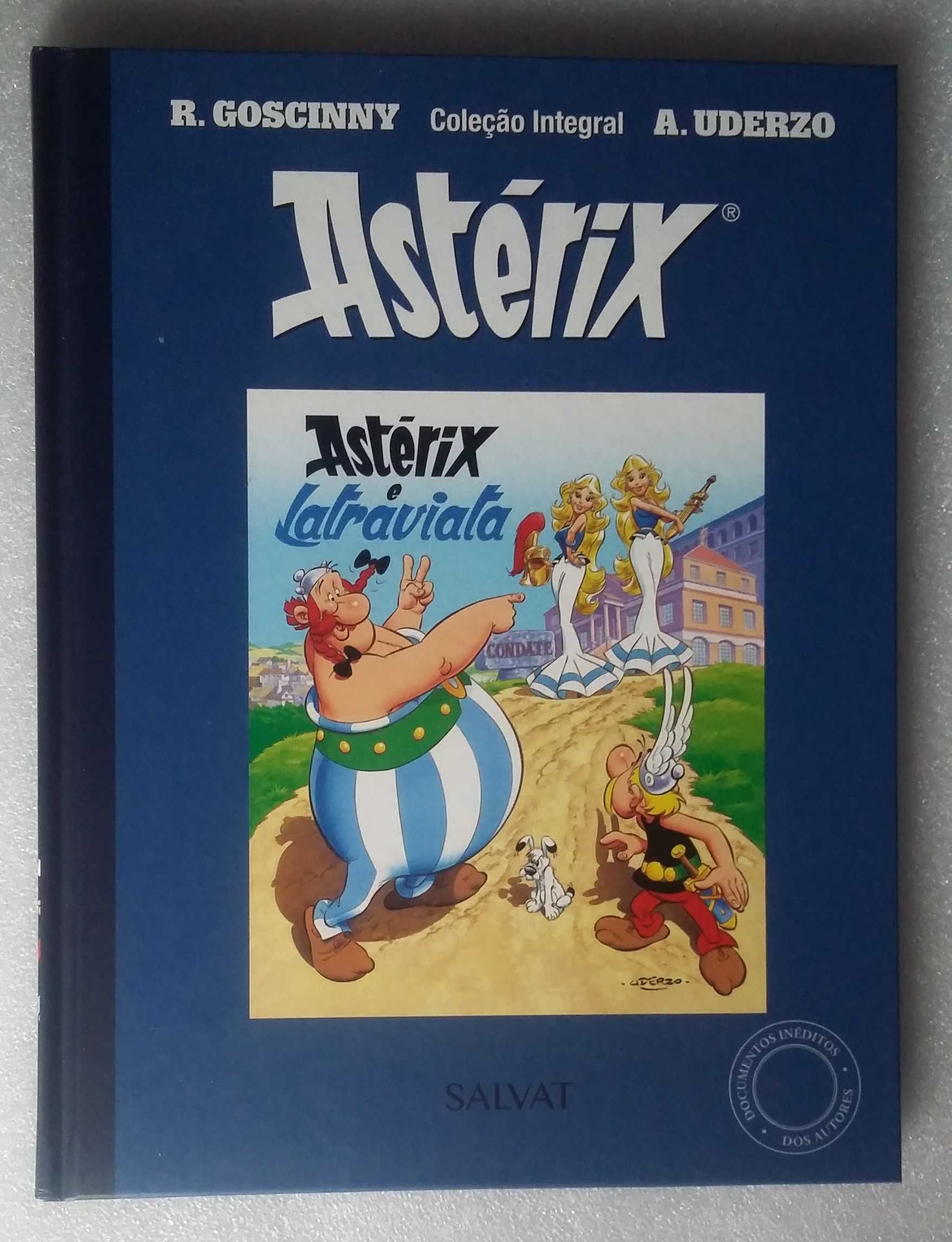 Astérix e Latraviata Salvat- capa dura