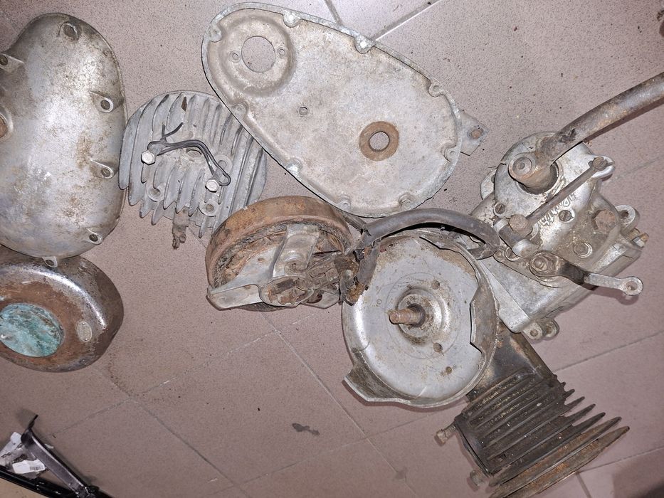 Stary zabytkowy silnik przed wojenny dkw shl wfm nsu