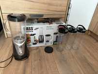 Blender kielichowy BASS POLSKA zestaw z 3 bidonami