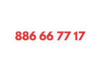 886_66_77_17 Starter Karta Sim T-Mobile Złoty Prosty Numer