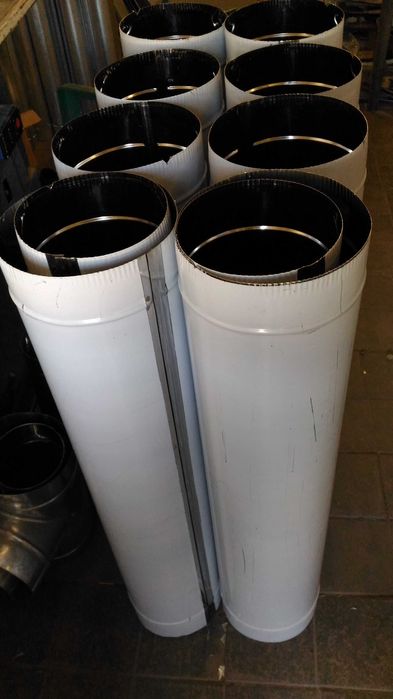 Димохід сендвіч, комін на котел, труба для димохода, нержавійка