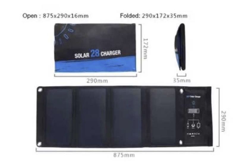 Solar Charger 28W (Солнечная панель 28 Вт)