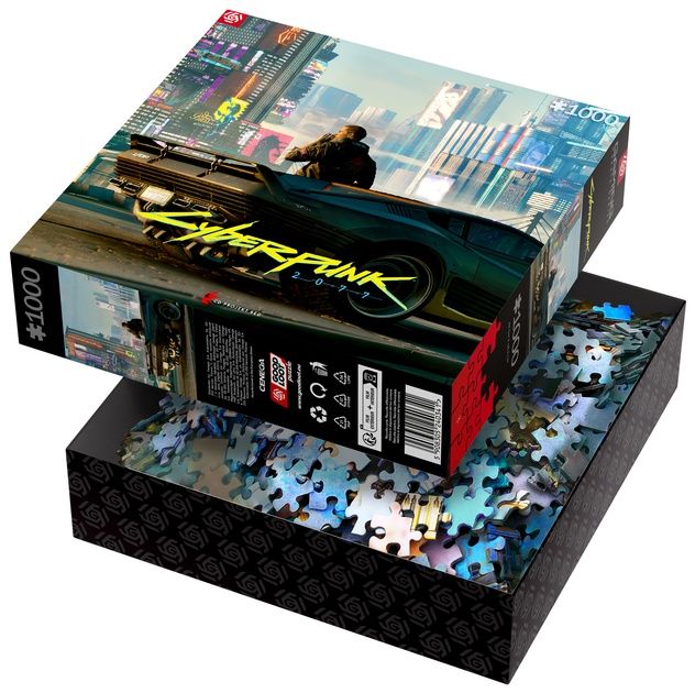 CYBERPUNK 2077: mercenary on the rise puzzles 1000