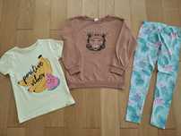 bluza Cool Club 152 + bluzka + legginsy