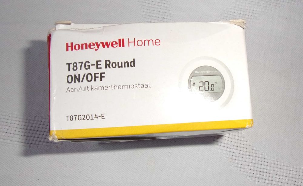 Nowy Termostat Honeywell  T87G2014-E Round  ON/OFF