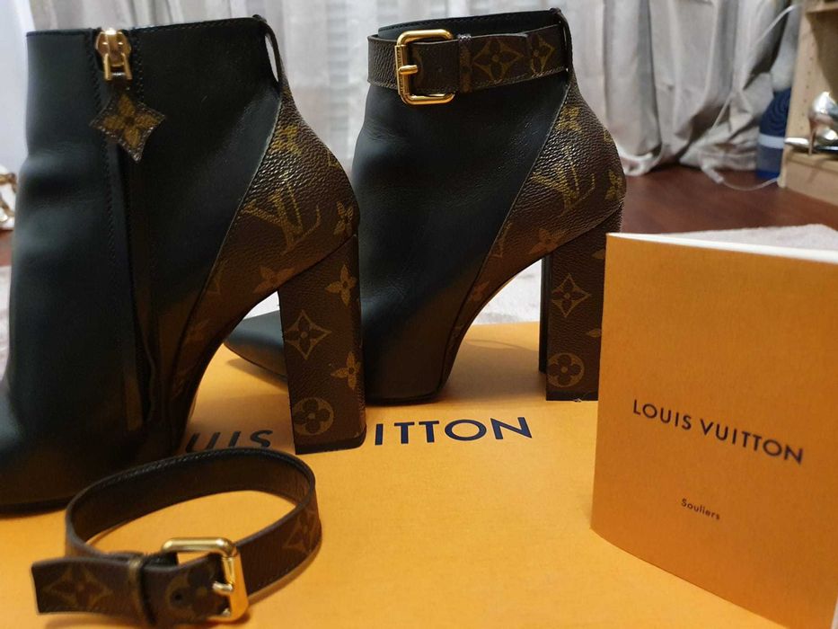 Botins Louis Vuitton Originais – Tamanho 37