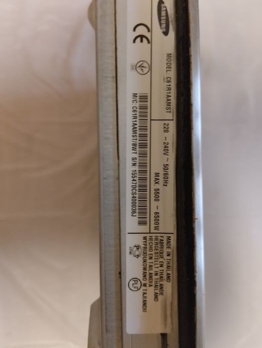 Варильна поверхня Samsung C61R1AAMST, Б/В