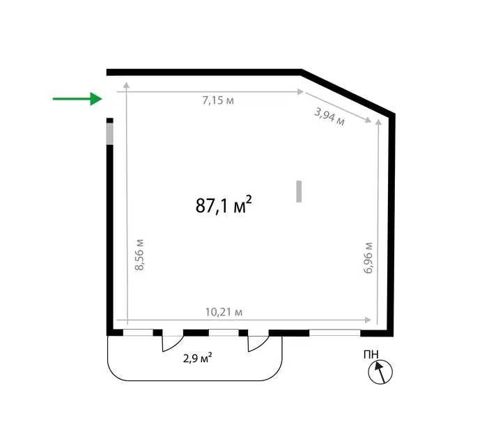 Продаж офісу 90 м² у ЖК Dream City, Ужгород | 2 поверх – DCK 438