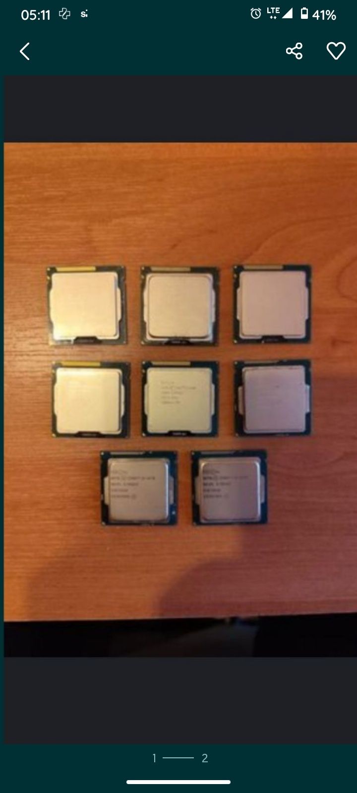 Procesory Intel core i3  2,3,4 gen.