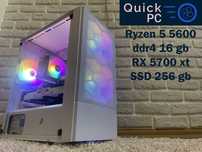 Гарантія! Rx 5700xt, Ryzen 5 5600, 16 gb Ігровий ПК игровой компьютер