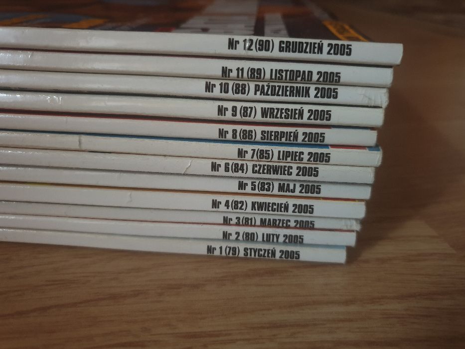 CKM rok 2005 cały komplet 12 magazynów