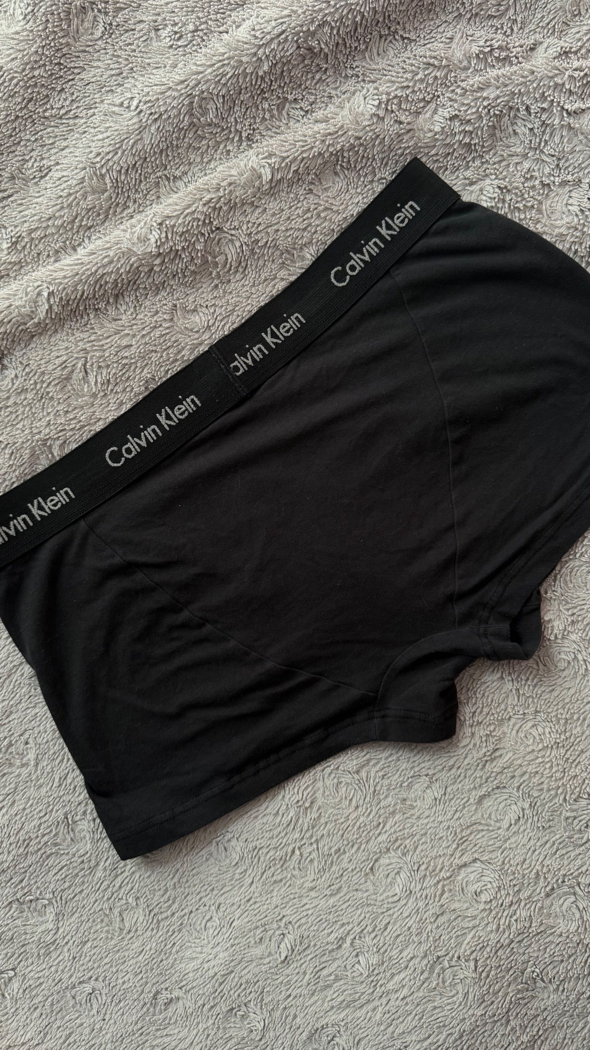 Majtki Calvin Klein czarne bokserki spodenki slipki męskie L