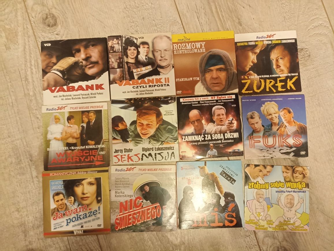 Filmy Polskie dvd 12 filmów