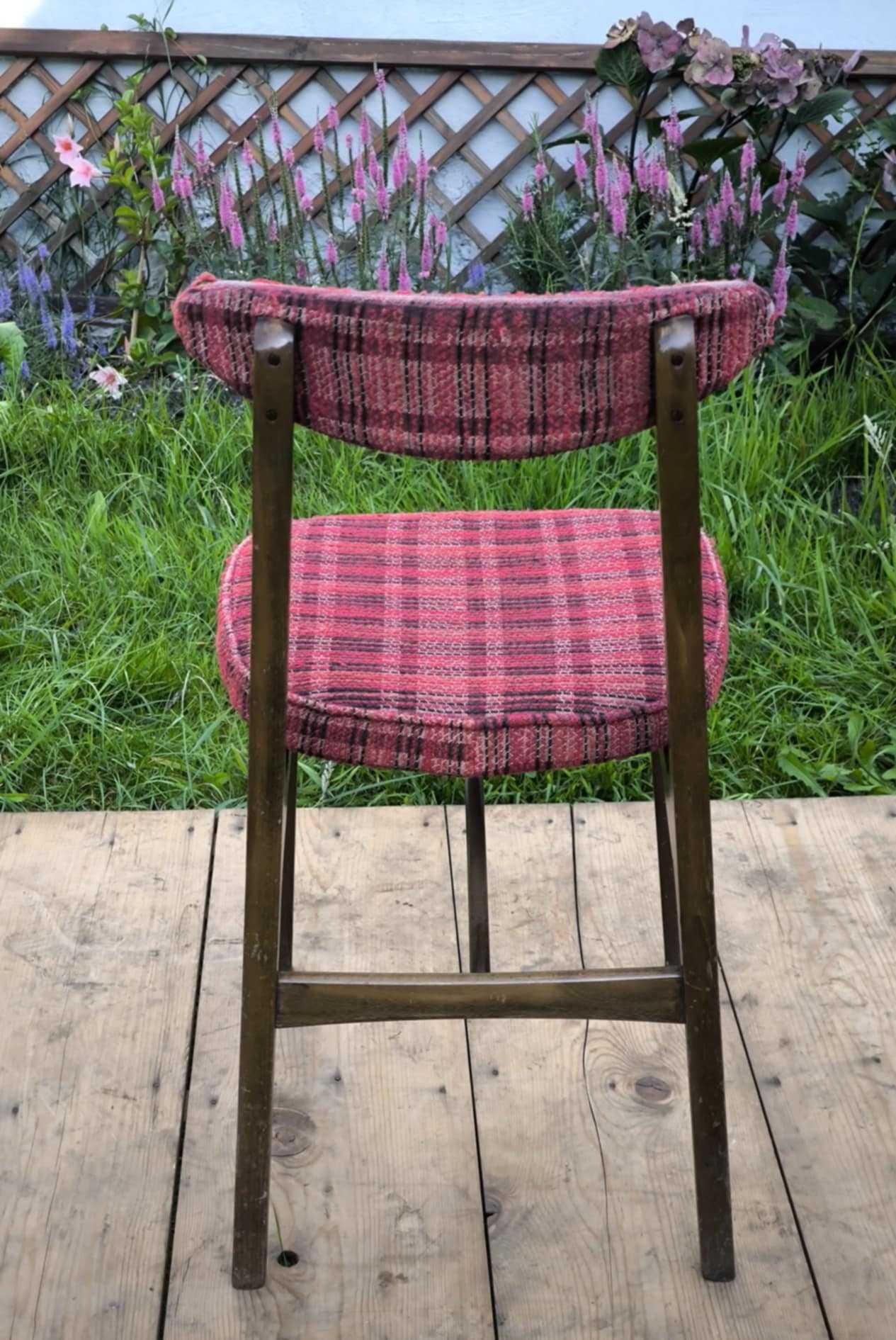 Stare krzesła Design PRL R. Hałas typ 200-190 do renowacji