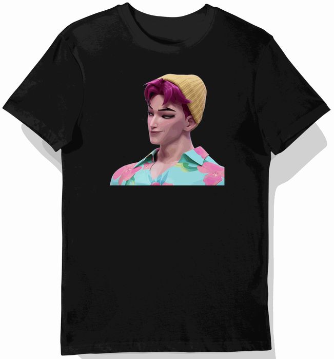 Koszulka dziecięca czarna, kwiatowa koszula, czapka 152