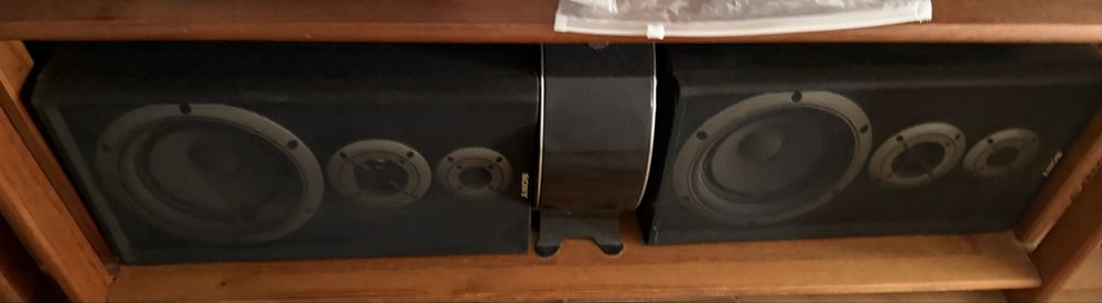 Aparelhagem sony a funcionar 100% com colunas