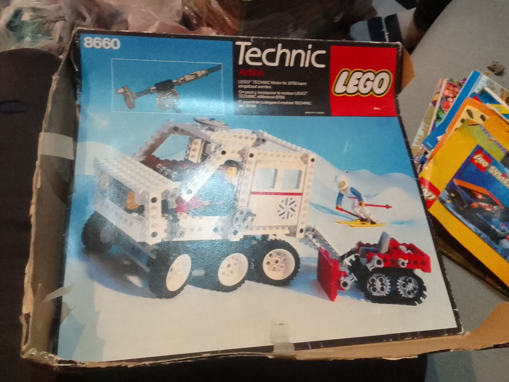 LEGO technic 8660 pudełko