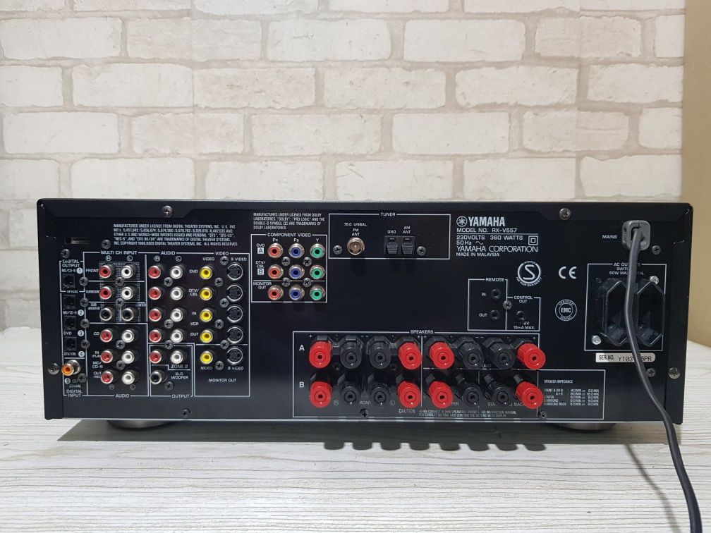 Пульт!6.1 AV ресивер Yamaha RX-V557  з Німеччини
