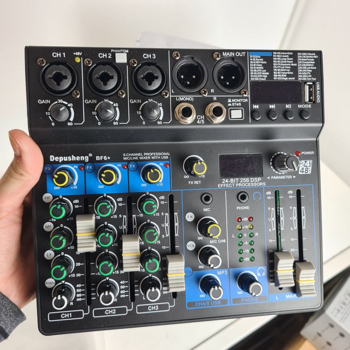 Мікшер акустика колонки DEPUSHENG