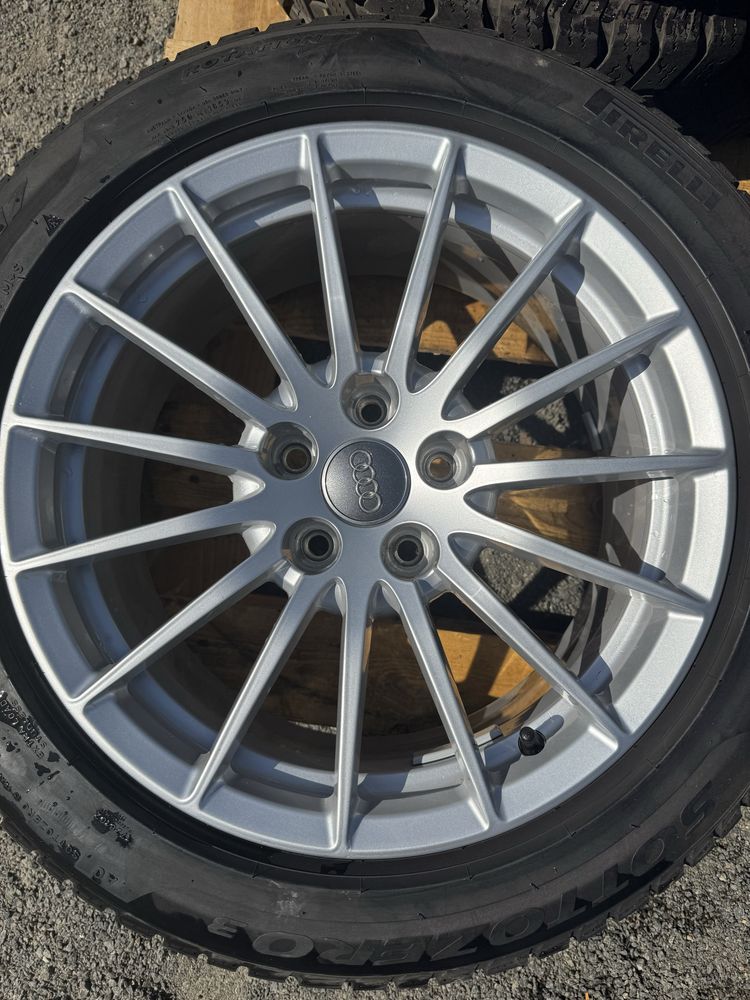 Комплект литые диски r17 5/112 Audi с резиной
