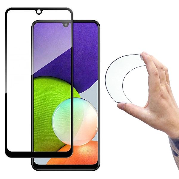 Wozinsky Full Cover Flexi Nano folia szklana szkło hartowane z ramką S